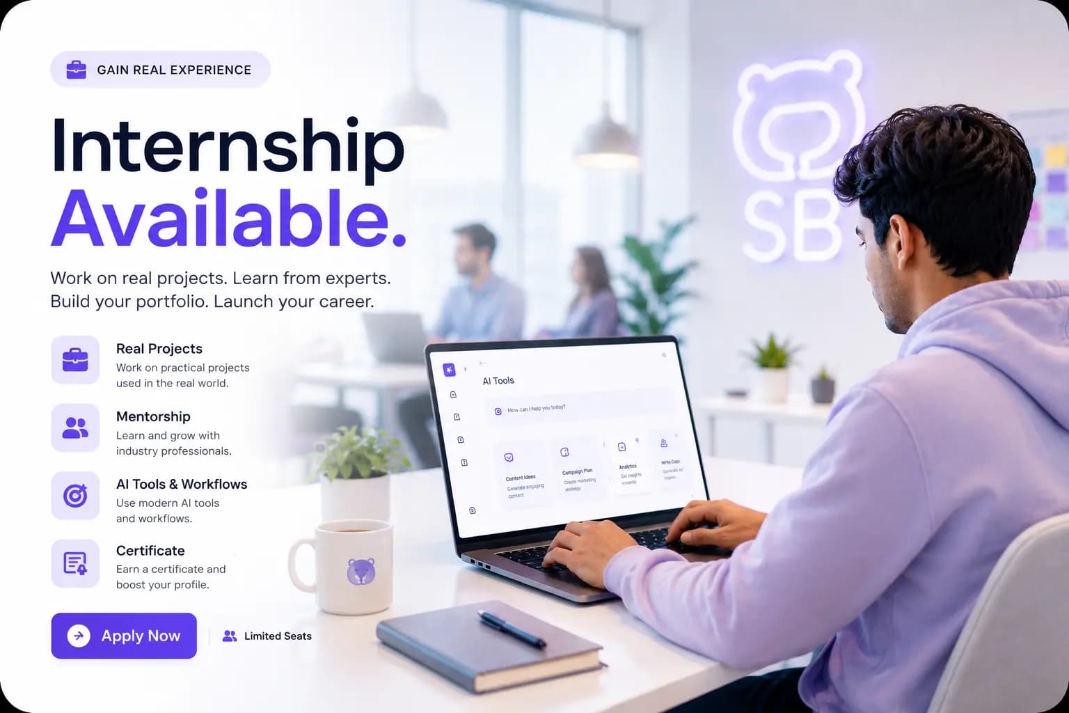AI marketing internship preview